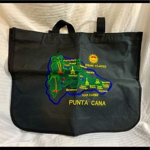 NWOT Punta Cana Beach bag black